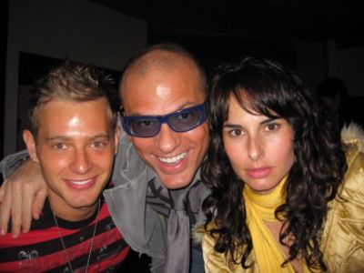 Con Luis y Gabriel
